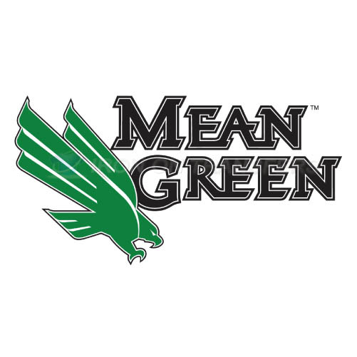 North Texas Mean Green Iron-on Stickers (Heat Transfers)NO.5626